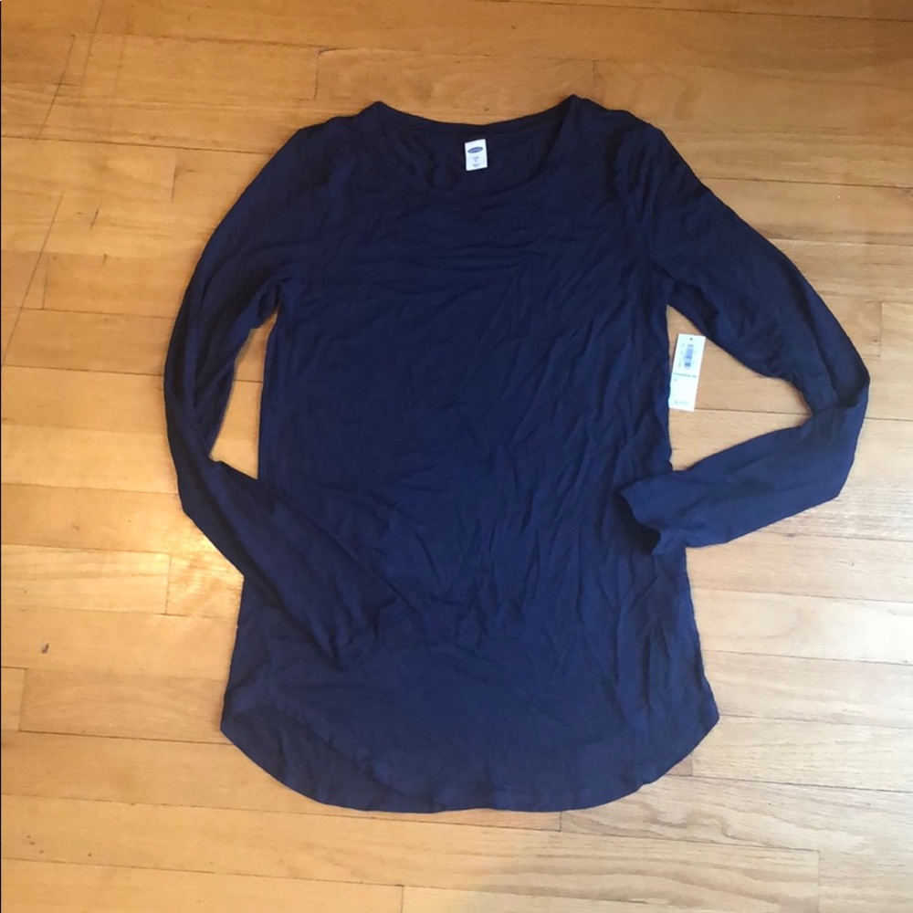Old Navy long sleeve Luxe Top. NWT.